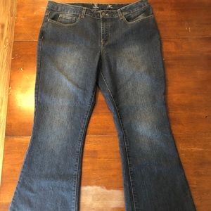 Chadwick’s stretch flare jeans